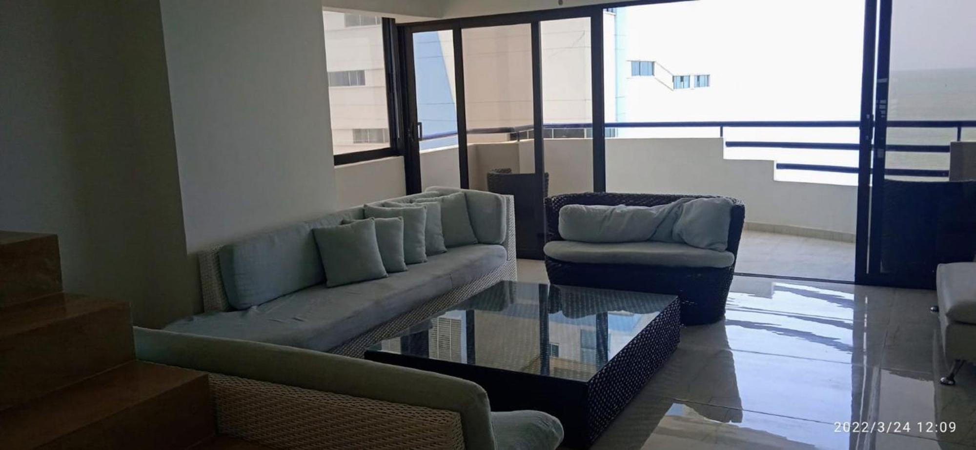 3mr8 Duplex In Facing The Sea With Air Conditioning And Wifi Cartagena