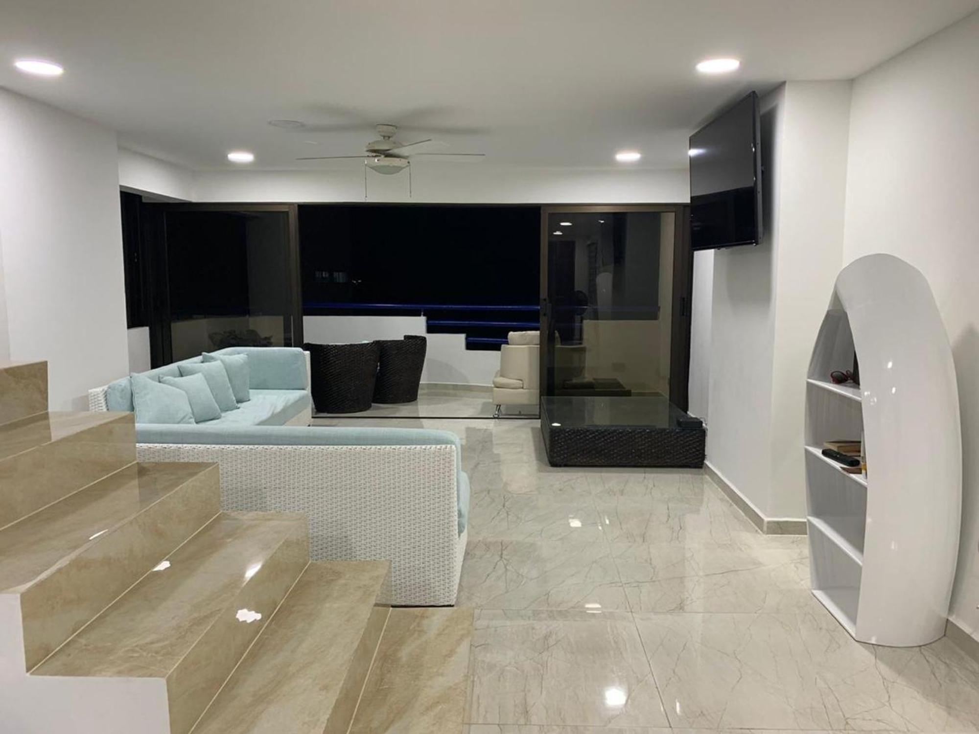 Apartamento 3mr8 Duplex In Facing The Sea With Air Conditioning And Wifi Cartagena
